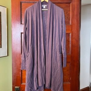 Athleta Pranayama Wrap Long Purple XS